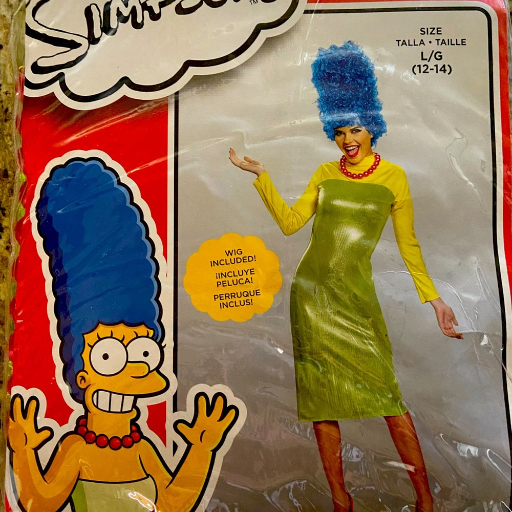 COPY - For Sale Marge Simpson  halloween costume like new condition wore one ti…